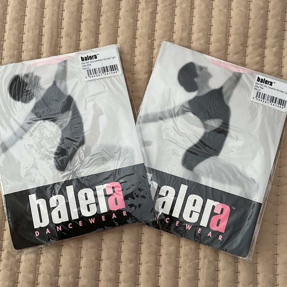 Balera Dancewear Pink Convertible Tights